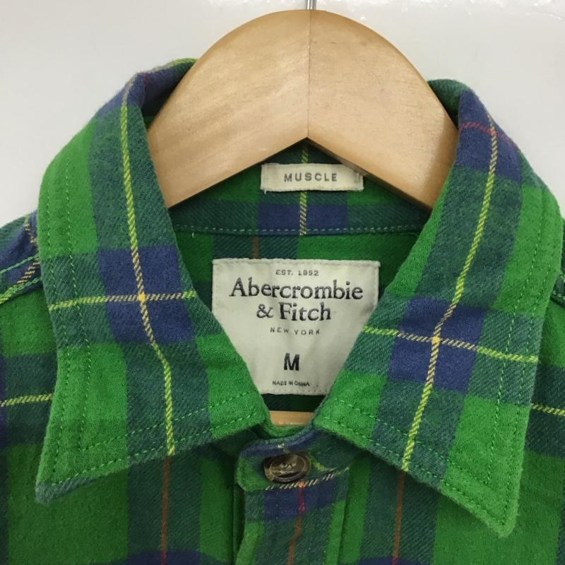 アバクロンビーアンドフィッチ ABERCROMBIE&FITCH シャツ、ブラウス 長袖 M チェック マルチカラー / マルチカラー /  メンズ USED 古着 中古 10141175