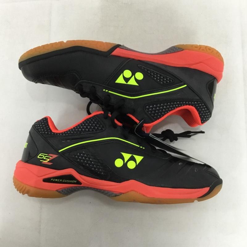 ヨネックス YONEX スニーカー スニーカー SHB65Z パワークッション65Z 23.5cm バドミントンシューズ 箱有 23.5cm ロゴ、文字 黒 / ブラック / X 赤 / レッド / X 黄 / イエロー /  レディース USED 古着 中古 10149906