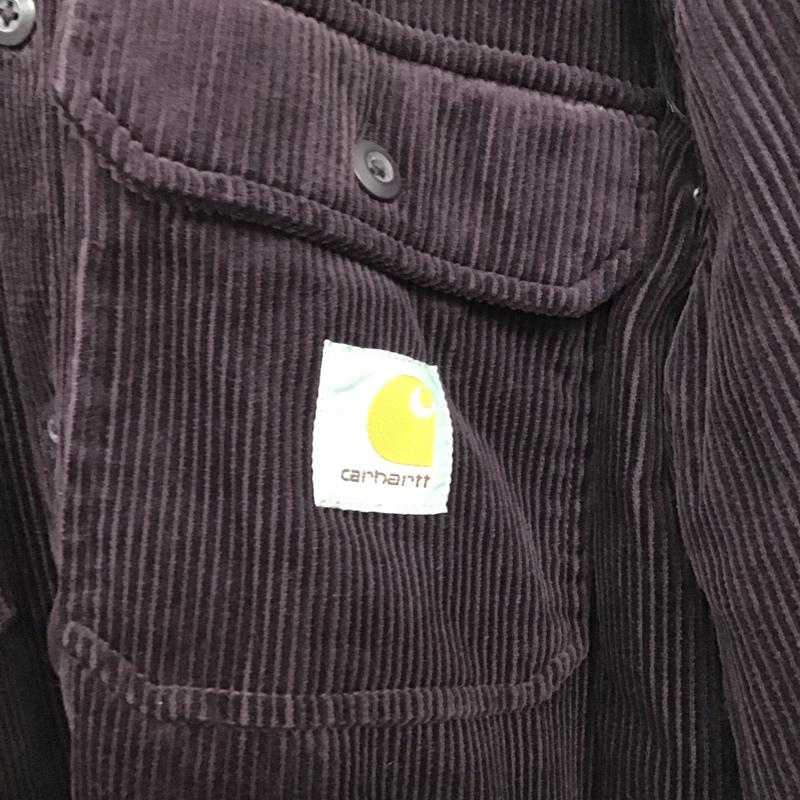 カーハート Carhartt ジャケット、上着 ジャンパー、ブルゾン コーデュロイジャケット M 無地 紫 / パープル /  メンズ USED 古着 中古 10142167