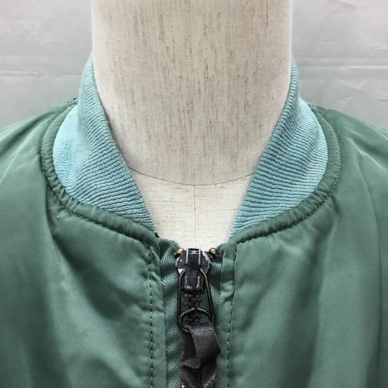 アルファインダストリー Alpha Industries ジャケット、上着 フライトジャケット 8415-273-3971 MIL-J-82798 MA-1 ミリタリー L プリント カーキ / カーキ /  メンズ USED 古着 中古 10111415