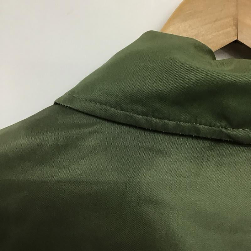 アルファインダストリー Alpha Industries ジャケット、上着 ジャンパー、ブルゾン ジップアップジャケット ミリタリージャケット アウター L ロゴ、文字 カーキ / カーキ /  メンズ USED 古着 中古 10146663