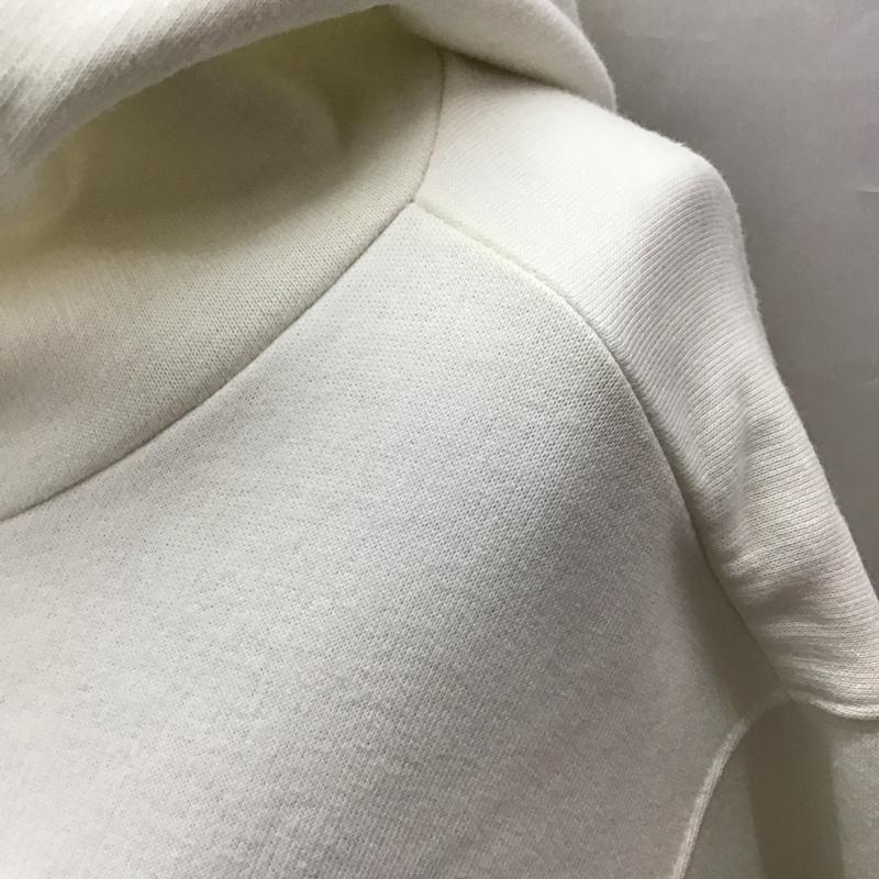 アディダス adidas パーカー 長袖 プルオーバー 裏起毛 フーディー L ロゴ、文字 白 / ホワイト / X 桃 / ピンク /  レディース USED 古着 中古 10115466