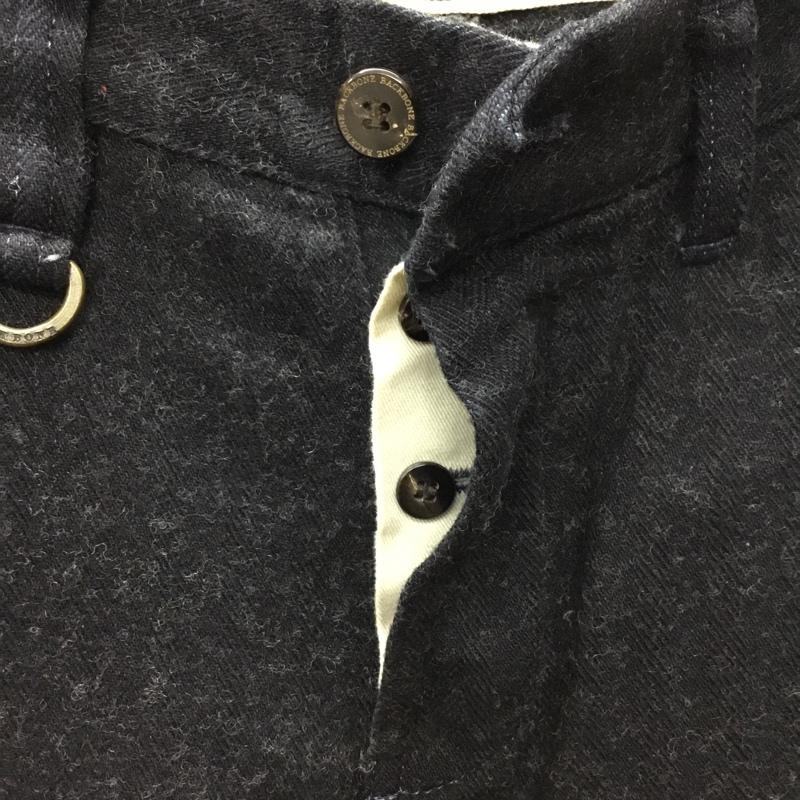 バックボーン BACK BONE パンツ スラックス BB12FW-P13 コットン ウール M 無地 紺 / ネイビー /  メンズ USED 古着 中古 10119174