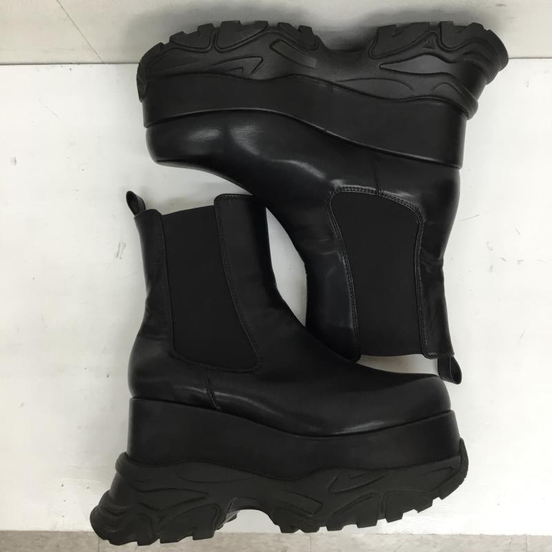 ジェイダ GYDA ブーツ ショートブーツ L 無地 黒 / ブラック /  レディース USED 古着 中古 10143320