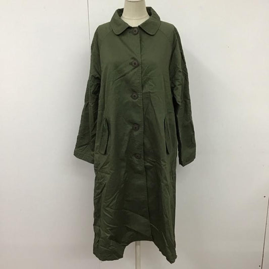 サマンサモスモス Samansa Mos2 ジャケット、上着 ジャケット、ブレザー clc-1302257 ステンカラーコート ロングジャケット コート FREE 無地 カーキ / カーキ /  レディース USED 古着 中古 10117927
