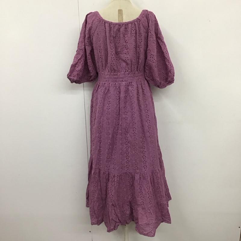 オリーブデオリーブ OLIVE des OLIVE ワンピース ロングスカート FREE 無地 紫 / パープル /  レディース USED 古着 中古 10123441