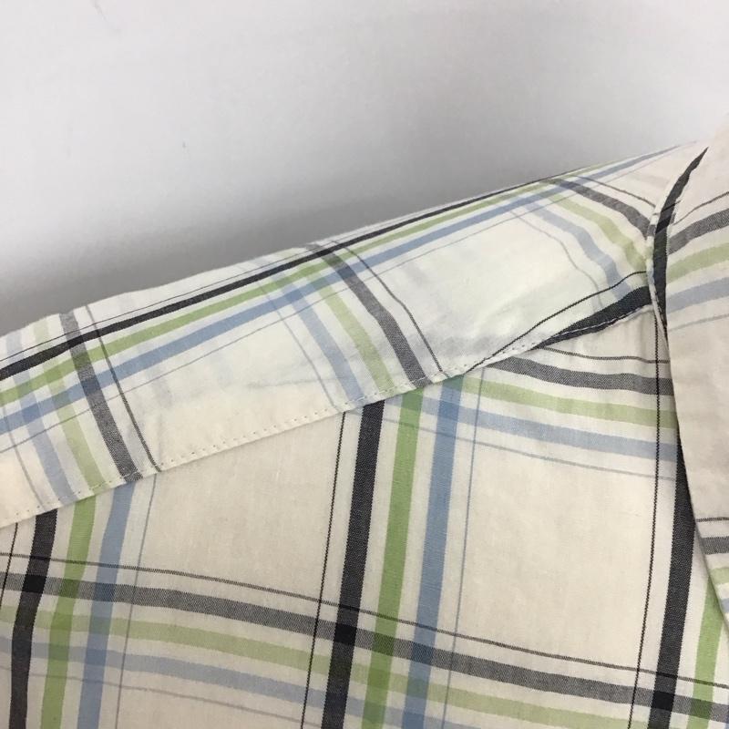 ステューシー STUSSY シャツ、ブラウス 半袖 コットン 胸ポケット M チェック マルチカラー / マルチカラー /  メンズ USED 古着 中古 10113918