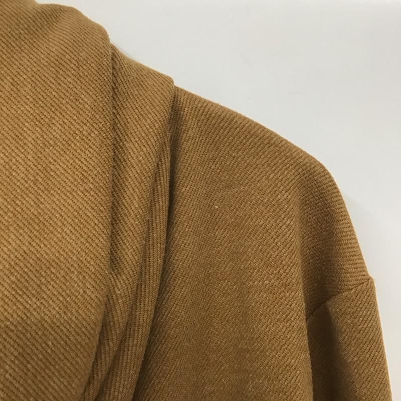 カンビオ CAMBIO カットソー 長袖 長袖カットソー 無地カットソー スタンドネック S 無地 茶 / ブラウン /  メンズ USED 古着 中古 10130583