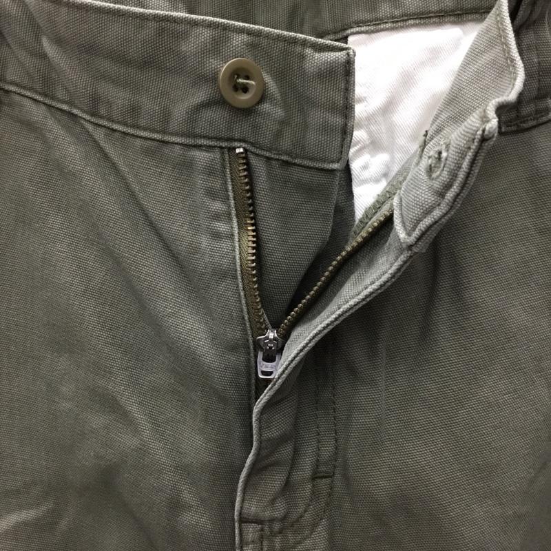 エルエルビーン L.L.Bean パンツ ワークパンツ、ペインターパンツ ミリタリーパンツ ワイドパンツ カジュアルパンツ ストレートパンツ 33インチ 無地 カーキ / カーキ /  メンズ USED 古着 中古 10116118