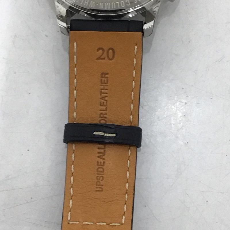 ロンジン LONGINES 腕時計 アナログ（自動巻き） レザーベルト 箱有 ロゴ、文字 黒 / ブラック /  メンズ USED 古着 中古 10134477