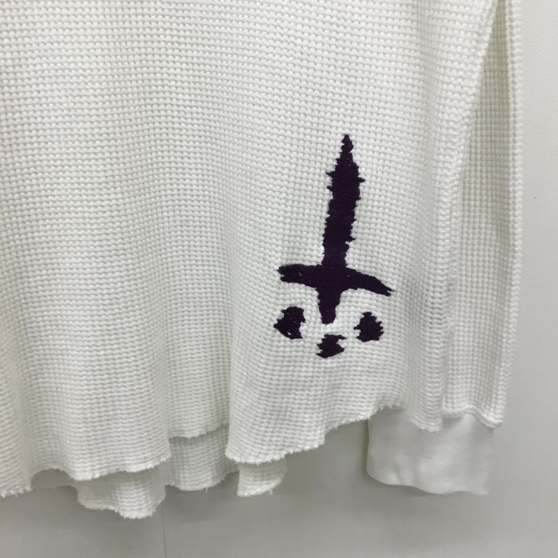 カタリスト CVTVLIST カットソー 長袖 ロゴ、文字 白 / ホワイト /  メンズ USED 古着 中古 10150142