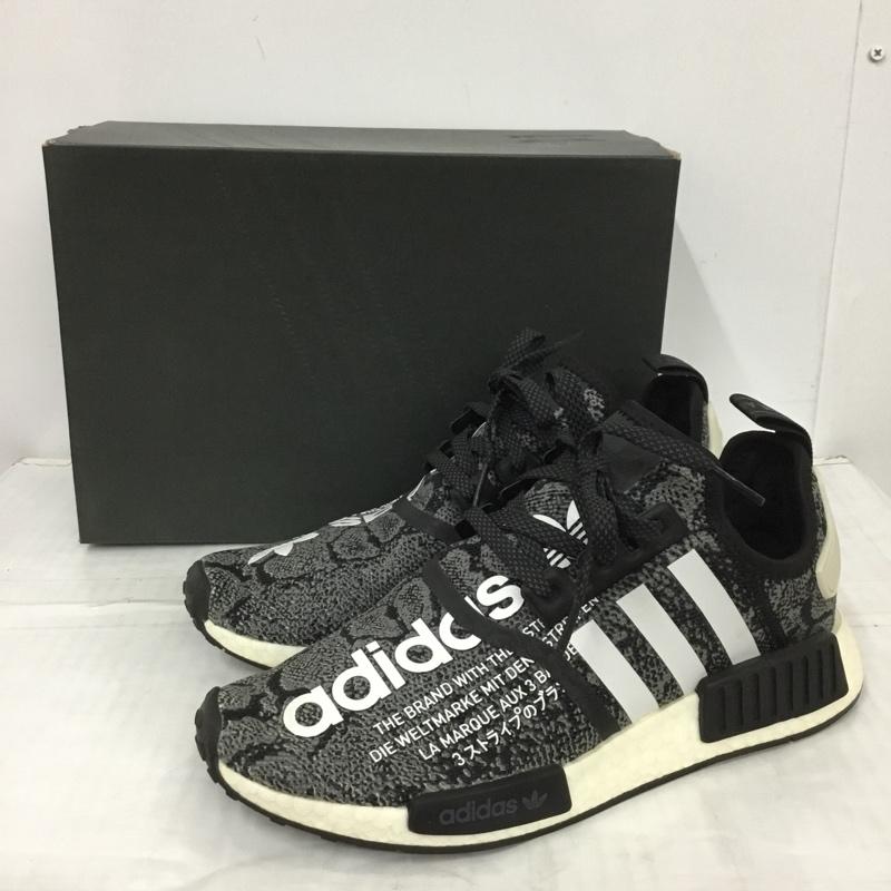 アディダス adidas スニーカー スニーカー EH2204 NMD R1 ATMOS 26cm 箱有 26.0cm ロゴ、文字 黒 / ブラック / X 白 / ホワイト /  メンズ USED 古着 中古 10124194