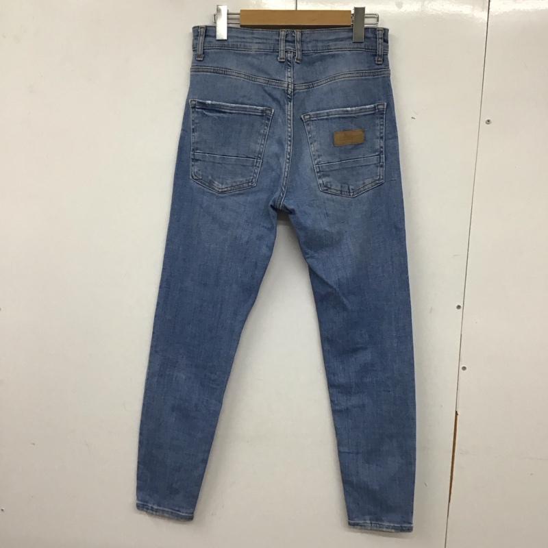 ザラ ZARA パンツ デニム、ジーンズ 38 無地 水色 / ライトブルー /  レディース USED 古着 中古 10136636