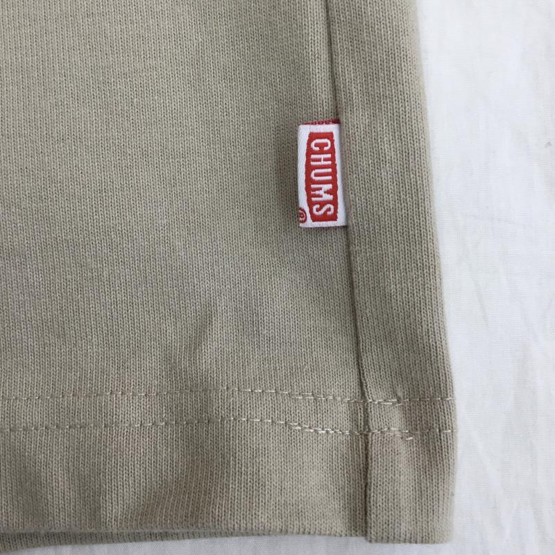 チャムス CHUMS Tシャツ 半袖 CH01-2271 ヘビーウェイトロゴTシャツ M ロゴ、文字 茶 / ブラウン /  メンズ USED 古着 中古 10135942