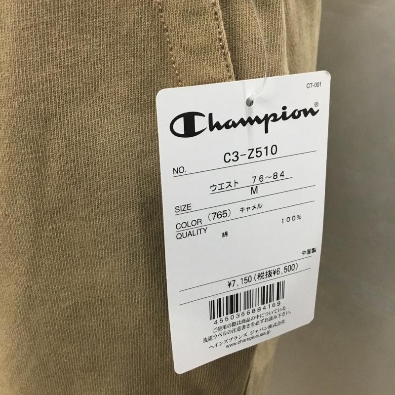 チャンピオン Champion パンツ ショートパンツ C3-Z510 タグ付き M ロゴ、文字 ベージュ / ベージュ /  メンズ USED 古着 中古 10115690