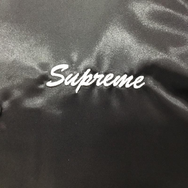 シュプリーム Supreme ジャケット、上着 ジャケット、ブレザー 16ss BettyBoopSatinJacket 前ボタンジャケット ラグラン M ロゴ、文字 黒 / ブラック /  メンズ USED 古着 中古 10120123