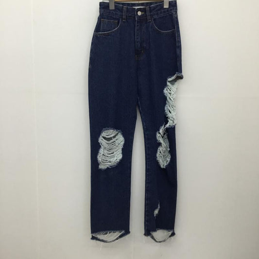 ジュエティ jouetie パンツ デニム、ジーンズ S 無地 青 / ブルー /  レディース USED 古着 中古 10134759