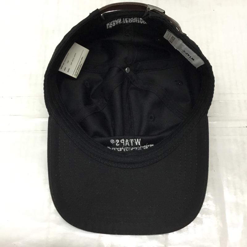 ダブルタップス WTAPS 帽子 キャップ 202HCDT-HT07 6パネル ロゴ、文字 黒 / ブラック /  メンズ USED 古着 中古 10118939