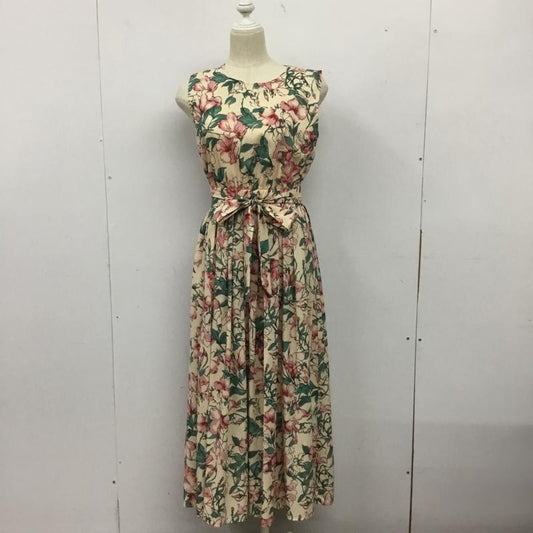 デュラス DURAS ワンピース ロングスカート ノースリーブロングワンピース フレアスカート FREE プリント マルチカラー / マルチカラー /  レディース USED 古着 中古 10143602