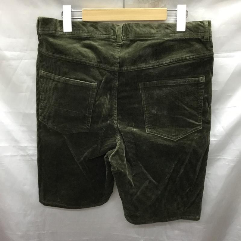 レリュームジャーナルスタンダード relume Journal Standard パンツ ショートパンツ コーデュロイ ハーフパンツ L 無地 カーキ / カーキ /  メンズ USED 古着 中古 10117197