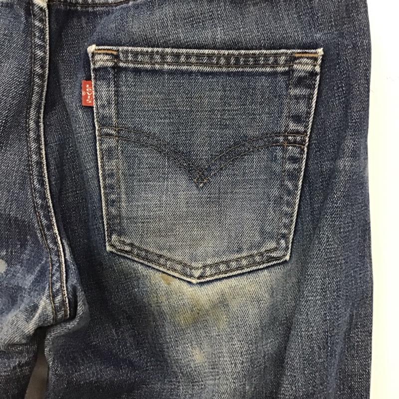 リーバイストラウスアンドコー Levi Strauss & co. パンツ デニム、ジーンズ デニムパンツ スリムパンツ カジュアルパンツ フレアパンツ 32インチ ダメージ加工 インディゴ / インディゴ /  メンズ USED 古着 中古 10135715