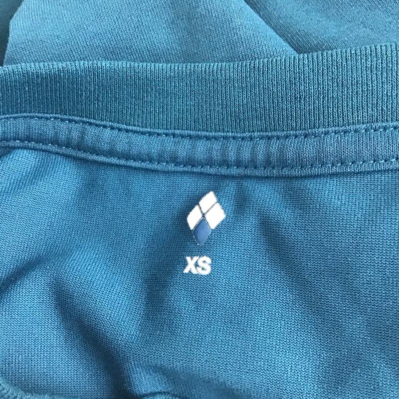 モンベル mont-bell Tシャツ 半袖 XS ロゴ、文字 X プリント マルチカラー / マルチカラー /  メンズ USED 古着 中古 10127743