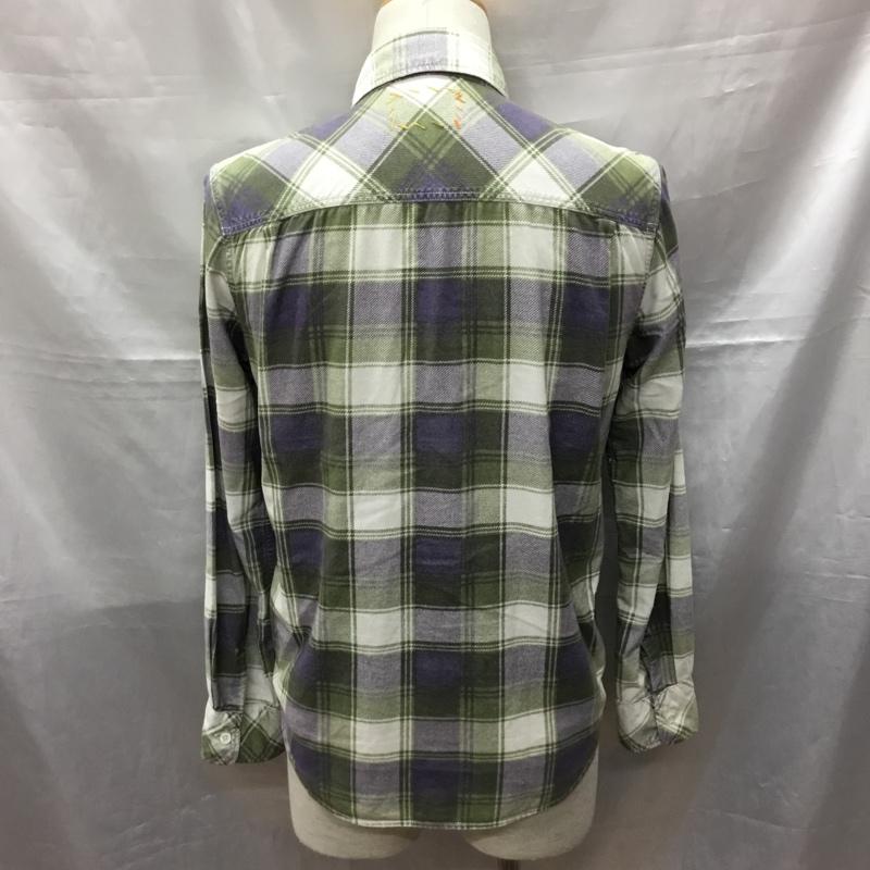 ロンハーマン Ron Herman シャツ、ブラウス 長袖 長袖シャツ カラーシャツ ポケットシャツ 長袖カットソー チェックシャツ S チェック マルチカラー / マルチカラー /  メンズ USED 古着 中古 10117545