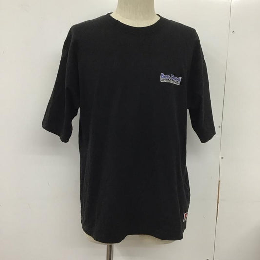ベンデイビス BEN DAVIS Tシャツ 半袖 C-1580929 グラフィックプリントTシャツ プリントTシャツ 半袖カットソー XL ロゴ、文字 黒 / ブラック /  メンズ USED 古着 中古 10110735