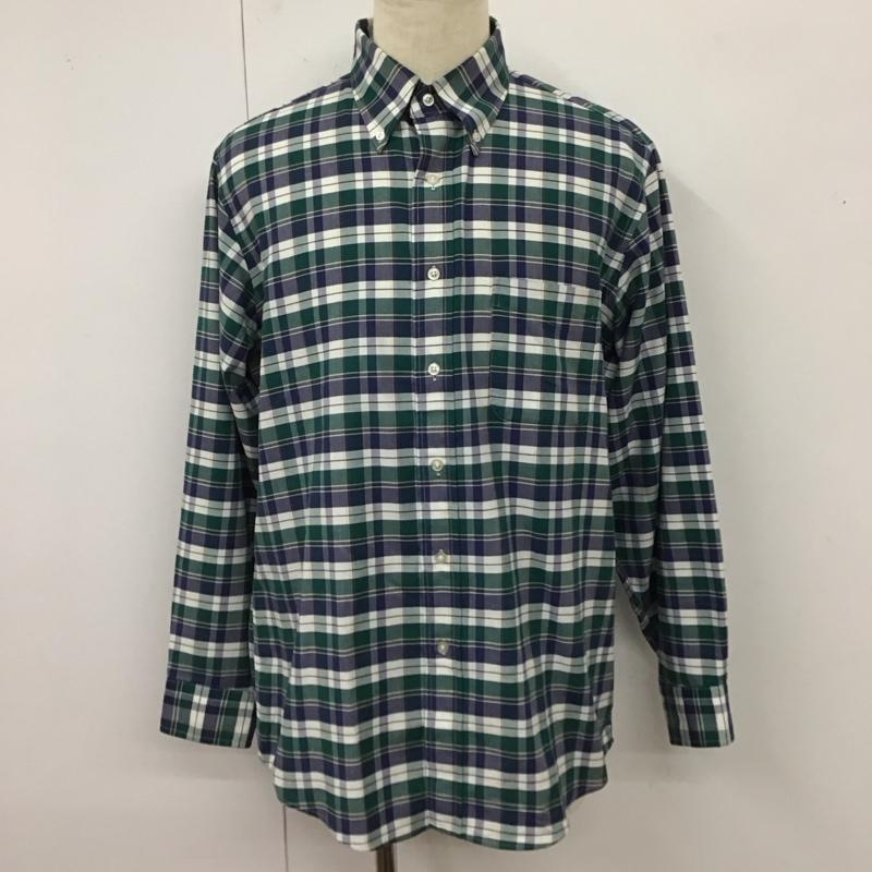 エルエルビーン L.L.Bean シャツ、ブラウス 長袖 長袖シャツ カラーシャツ ポケットシャツ 長袖カットソー チェックシャツ 80s アメリカ製 チェック マルチカラー / マルチカラー /  メンズ USED 古着 中古 10119904