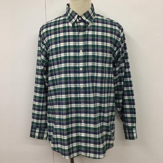 エルエルビーン L.L.Bean シャツ、ブラウス 長袖 長袖シャツ カラーシャツ ポケットシャツ 長袖カットソー チェックシャツ 80s アメリカ製 チェック マルチカラー / マルチカラー /  メンズ USED 古着 中古 10119904