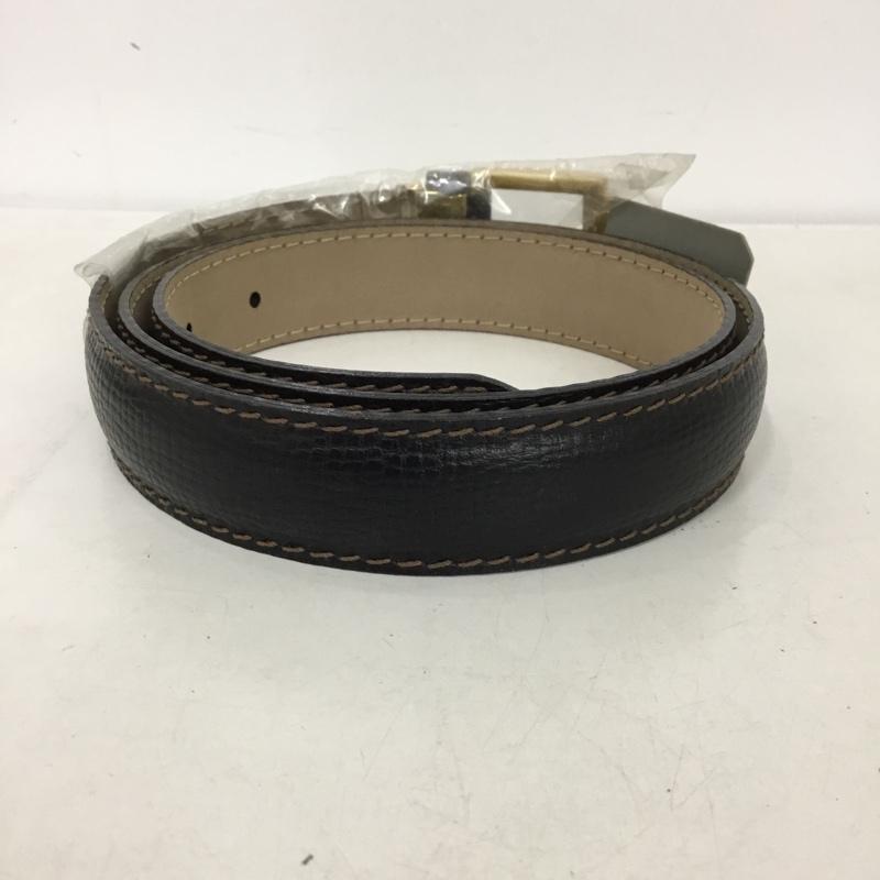 ダンヒル DUNHILL ベルト・バックル ベルト レザー 無地 黒 / ブラック /  メンズ USED 古着 中古 10148437
