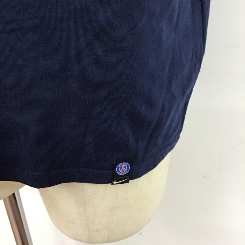 ナイキ NIKE Tシャツ 半袖 857360-410 パリ サンジェルマン XL プリント 紺 / ネイビー /  メンズ USED 古着 中古 10118106