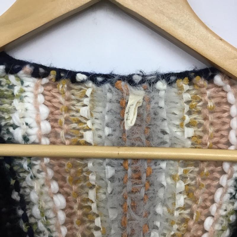 アングリッド Ungrid カーディガン 長袖 111762803701-01 MIXヤーンニットカーデ FREE 無地 マルチカラー / マルチカラー /  レディース USED 古着 中古 10140737