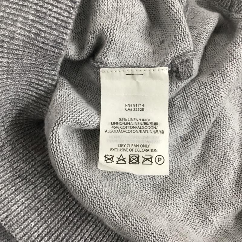 アルマーニエクスチェンジ ARMANI EXCHANGE カットソー 半袖 半袖カットソー カラーシャツ ポロシャツ XS 無地 灰 / グレー /  レディース USED 古着 中古 10125265