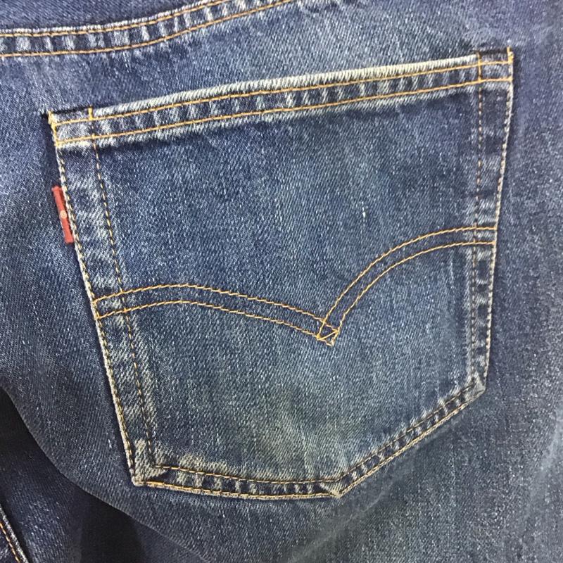 リーバイス Levi s パンツ デニム、ジーンズ 501 BIG-E 90年代 USA製 W34 L36 34インチ 無地 青 / ブルー /  メンズ USED 古着 中古 10107826