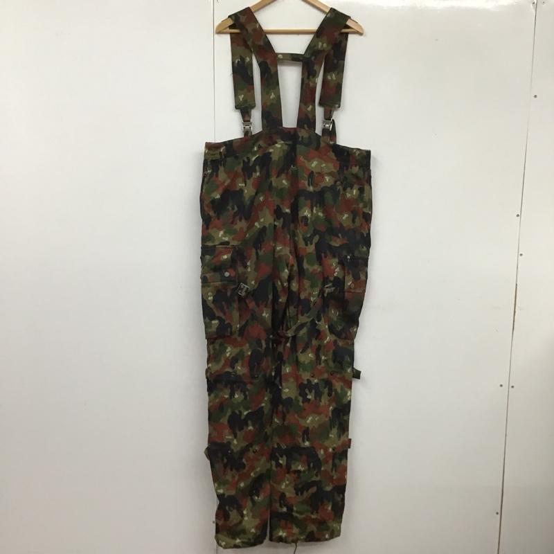 古着 USED サロペット・オーバーオール サロペット、オーバーオール ミリタリー スイス軍 アルペンカモ カモフラージュ柄・迷彩 マルチカラー / マルチカラー /  メンズ USED 古着 中古 10105673