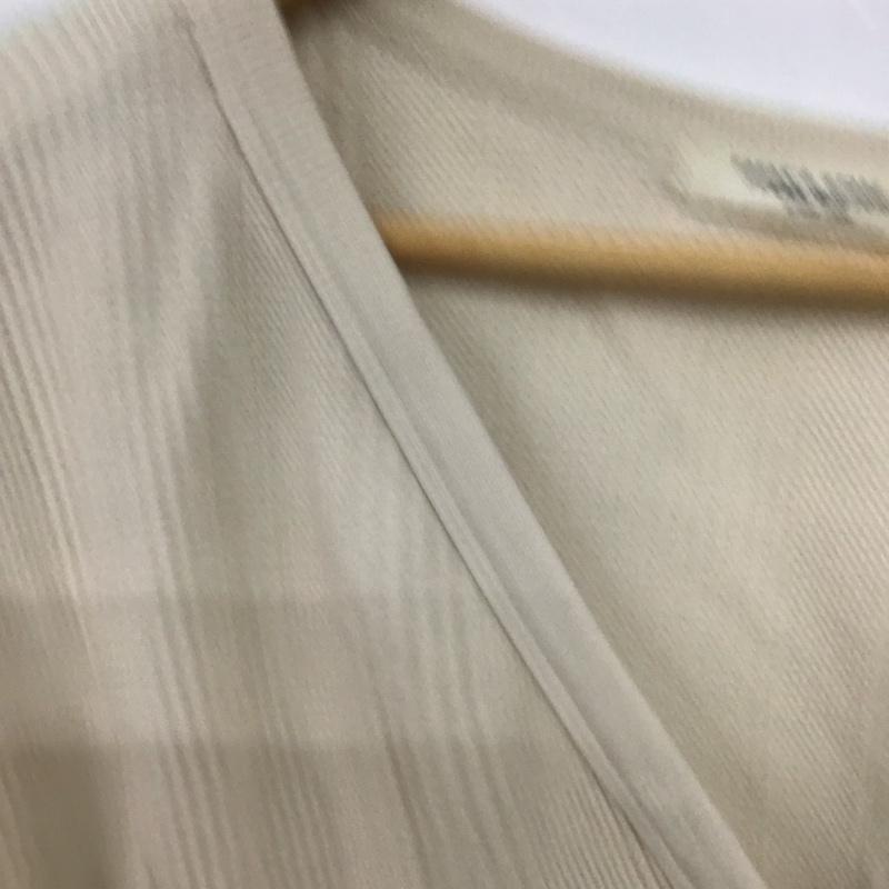 フリークスストア FREAK S STORE Tシャツ 長袖 ヘンリーネック FREE 無地 オフホワイト / オフホワイト /  レディース USED 古着 中古 10147196