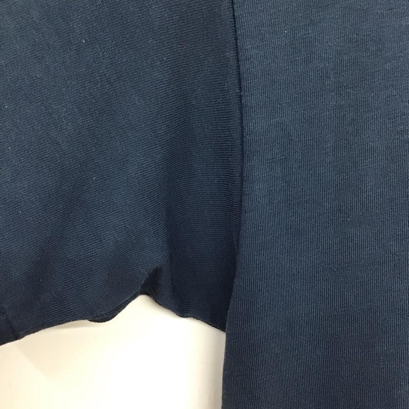 ザノースフェイス THE NORTH FACE Tシャツ 半袖 S プリント 紺 / ネイビー /  メンズ USED 古着 中古 10134543