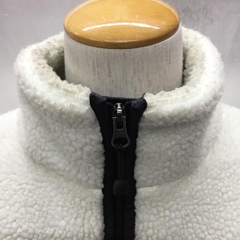 ステューシー STUSSY ジャケット、上着 ジャンパー、ブルゾン GORE WINDSTOPPER シェルパフリースジャケット S ロゴ、文字 白 / ホワイト / X 黒 / ブラック /  メンズ USED 古着 中古 10120994