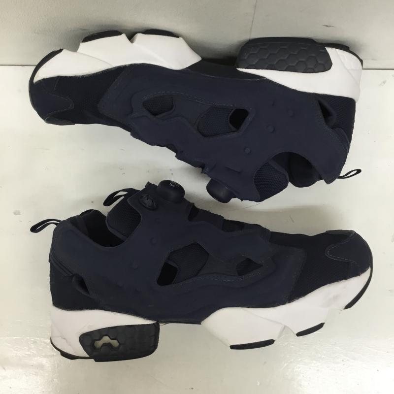 リーボック Reebok スニーカー スニーカー DV6986 NSTA PUMP FURY OG 27.0cm ロゴ、文字 紺 / ネイビー / X 白 / ホワイト /  メンズ USED 古着 中古 10142848