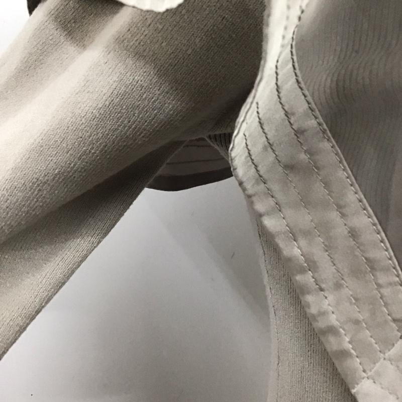 スナイデル SNIDEL カットソー 長袖 swnt231013 シアーフリルカラーニットプルオーバー 長袖カットソー 無地 灰 / グレー /  メンズ USED 古着 中古 10120105