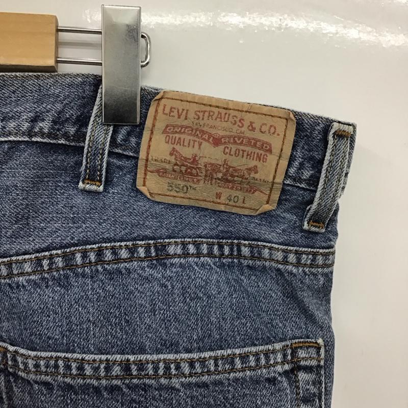 リーバイストラウスアンドコー Levi Strauss & co. パンツ ショートパンツ デニムパンツ ショートパンツ ハーフパンツ 40インチ 無地 インディゴ / インディゴ /  メンズ USED 古着 中古 10148260