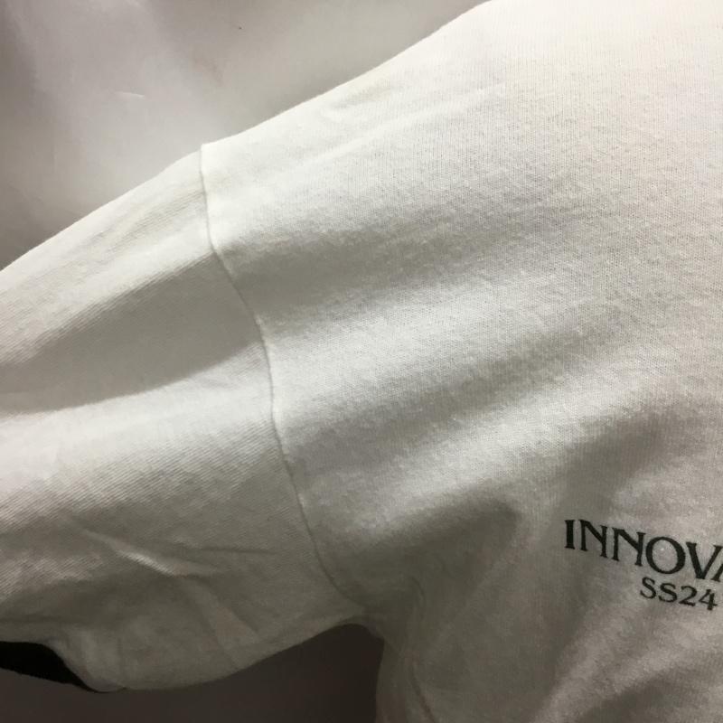 サイファーコード CypherCode Tシャツ 半袖 STYLE DISCIPLE リンガーTシャツ XL ロゴ、文字 白 / ホワイト / X カーキ / カーキ /  メンズ USED 古着 中古 10118947