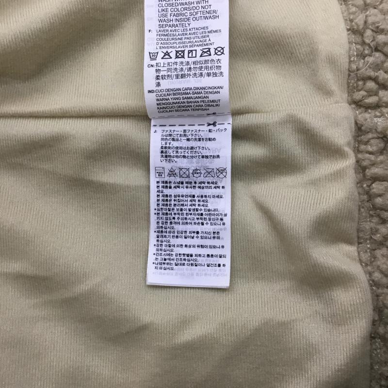アディダス adidas ジャケット、上着 ジャンパー、ブルゾン adidas フリースジャケット M 無地 ベージュ / ベージュ / X 黄 / イエロー /  メンズ USED 古着 中古 10120876