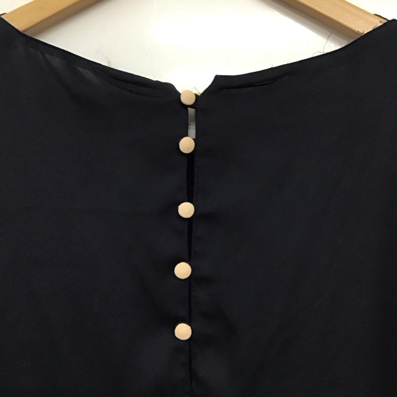 ザラ ZARA カットソー 半袖 S 無地 マルチカラー / マルチカラー /  レディース USED 古着 中古 10139398