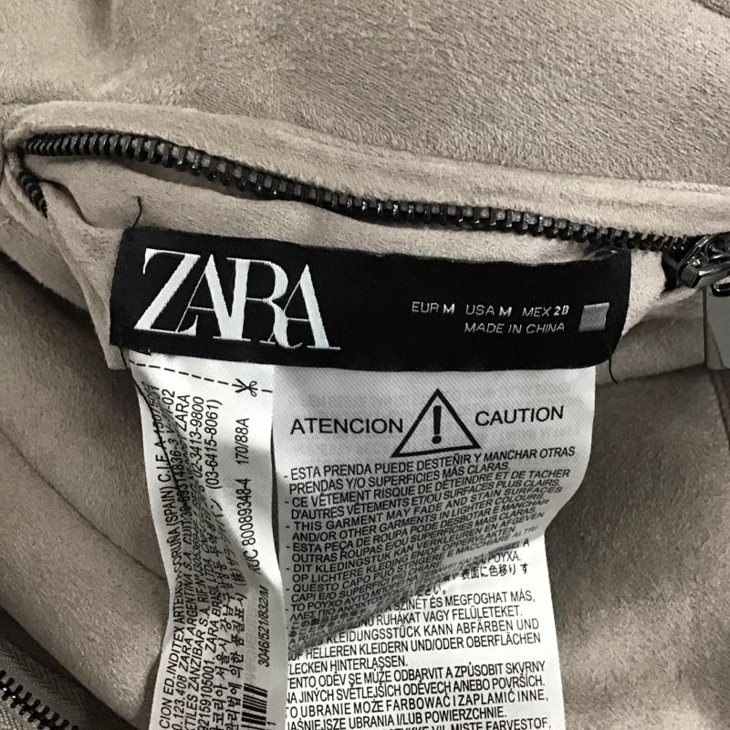 ザラ ZARA ジャケット、上着 ジャンパー、ブルゾン リバーシブル ムートン ボア M 無地 ベージュ / ベージュ /  レディース USED 古着 中古 10130402