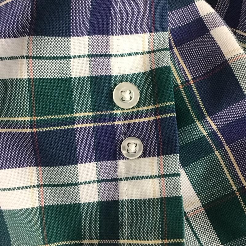 エルエルビーン L.L.Bean シャツ、ブラウス 長袖 長袖シャツ カラーシャツ ポケットシャツ 長袖カットソー チェックシャツ 80s アメリカ製 チェック マルチカラー / マルチカラー /  メンズ USED 古着 中古 10119904