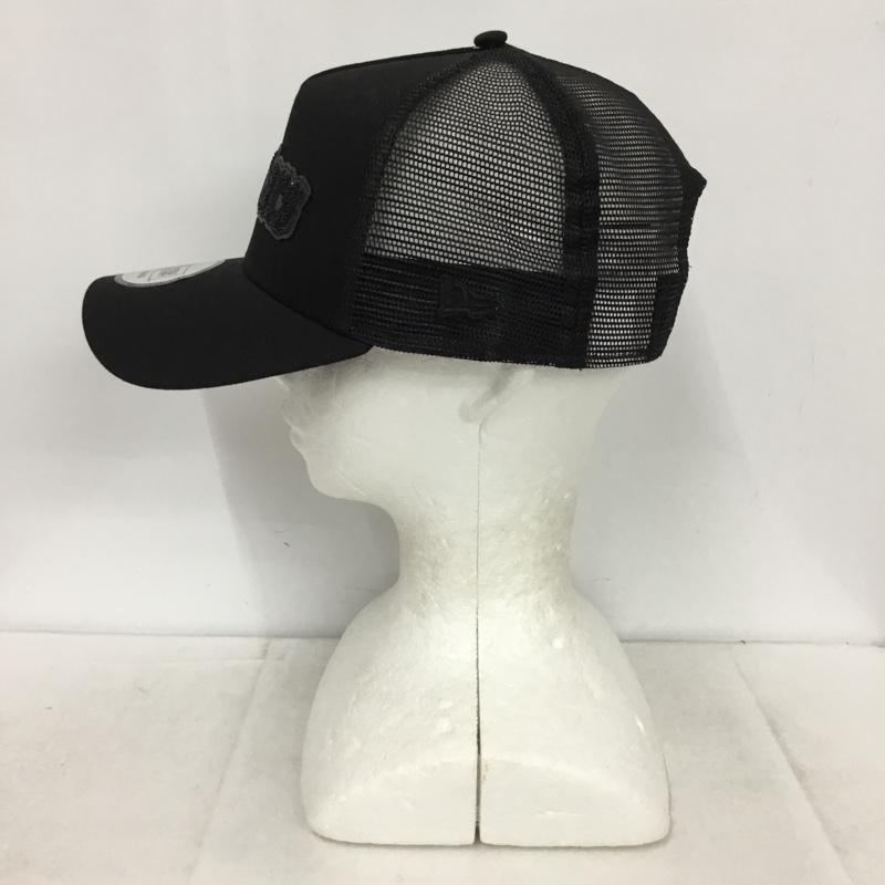 ニューエラ NEW ERA 帽子 キャップ ラインストーン BAYSTARS メッシュ ロゴ、文字 黒 / ブラック /  メンズ USED 古着 中古 10149241