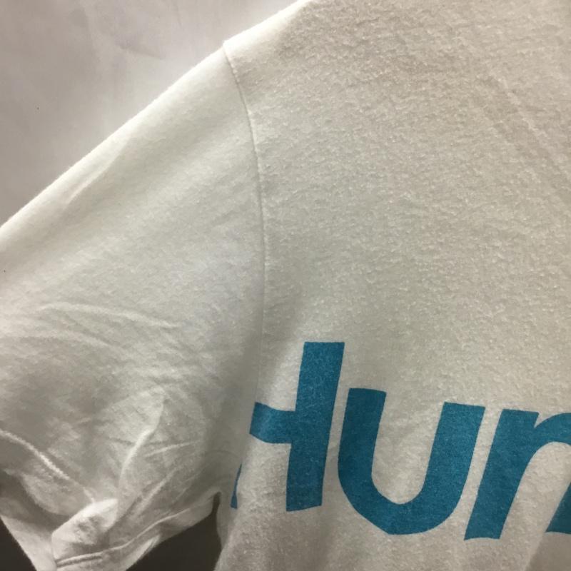 ハーレー Hurley Tシャツ 半袖 J1703B021 クルーネック S ロゴ、文字 白 / ホワイト /  メンズ USED 古着 中古 10115544