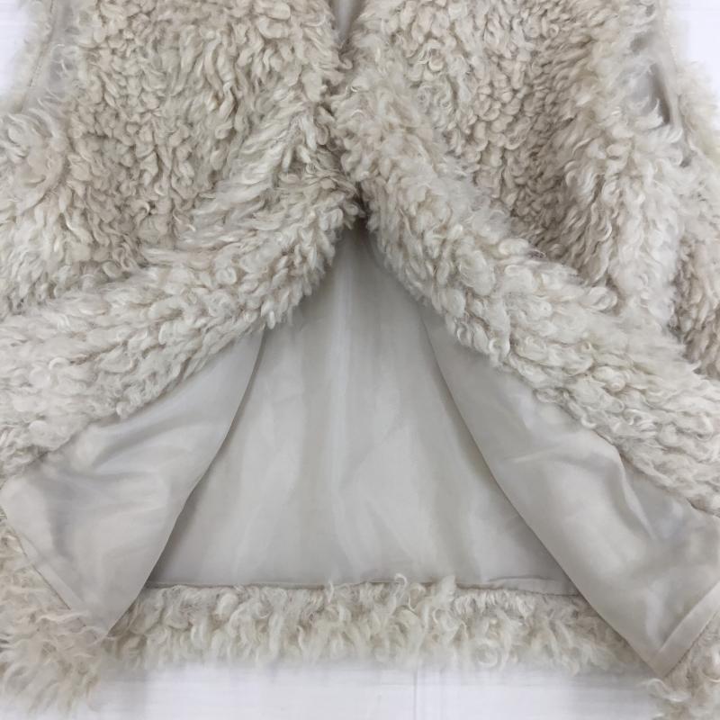 アースミュージックアンドエコロジー earth music&ecology ベスト ベスト FREE 無地 ベージュ / ベージュ /  レディース USED 古着 中古 10141166